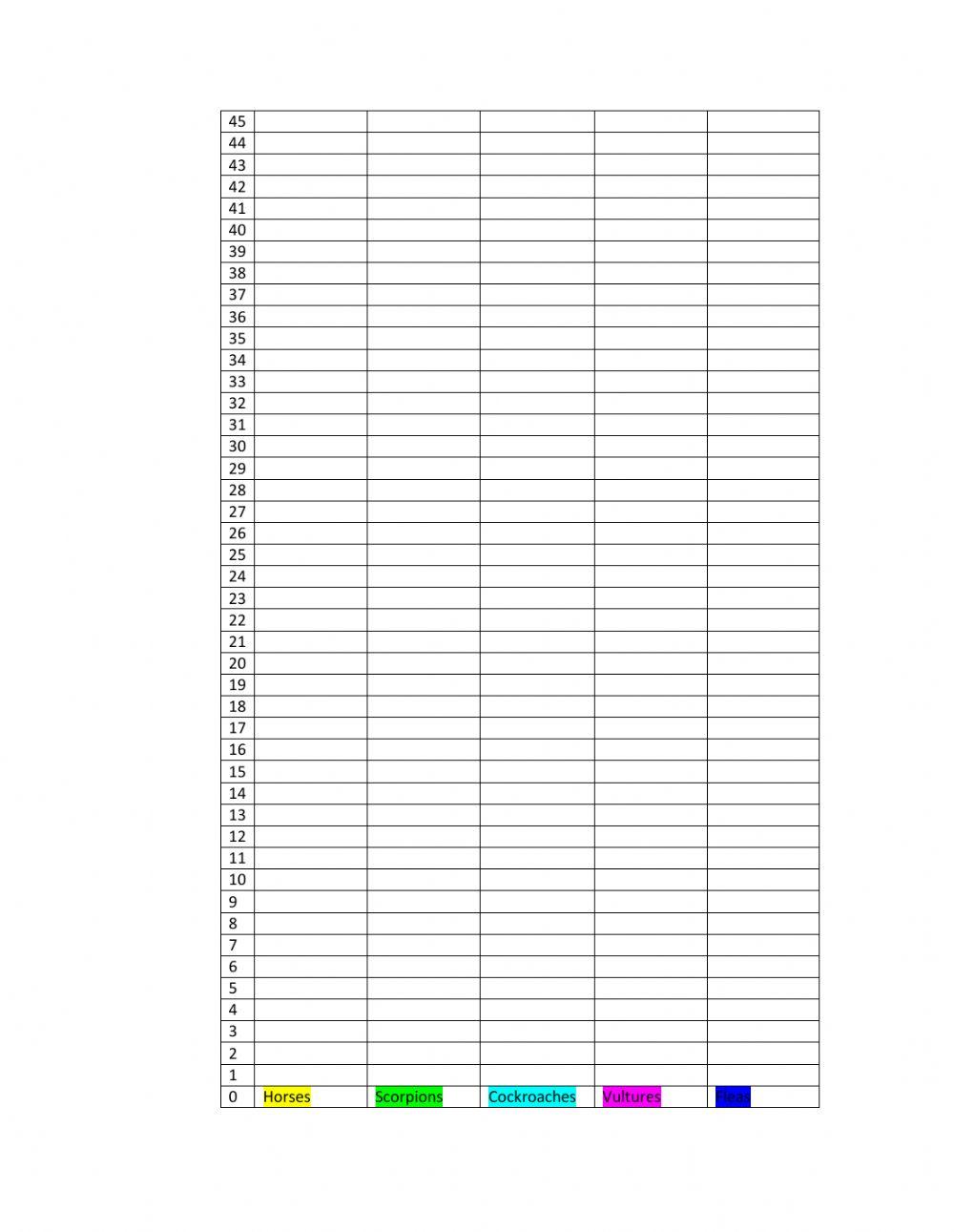 Kingdom of Fantasy - Counting animals