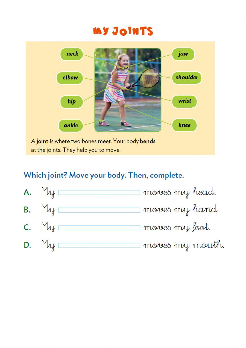Joint Worksheet