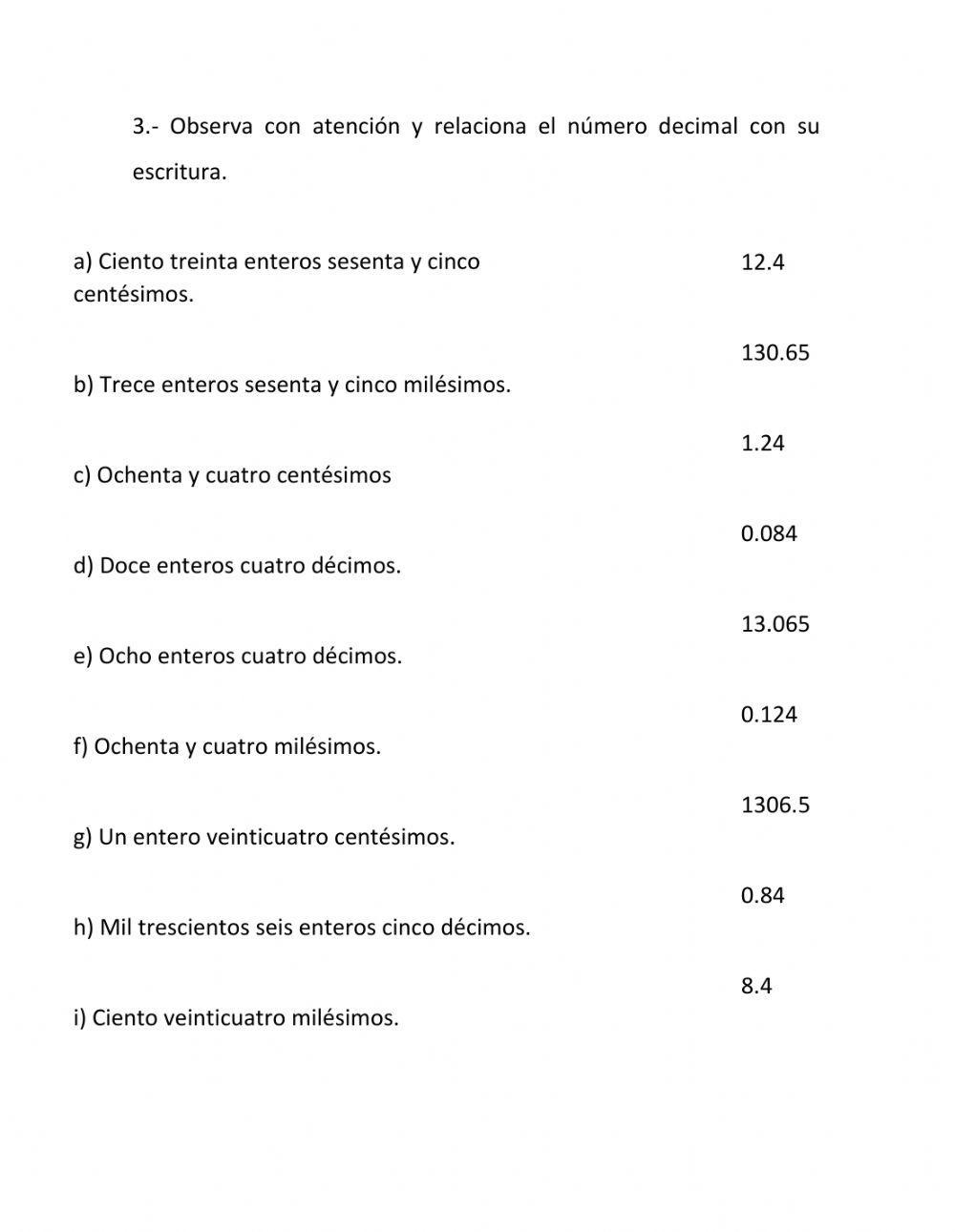 Fracciones decimales