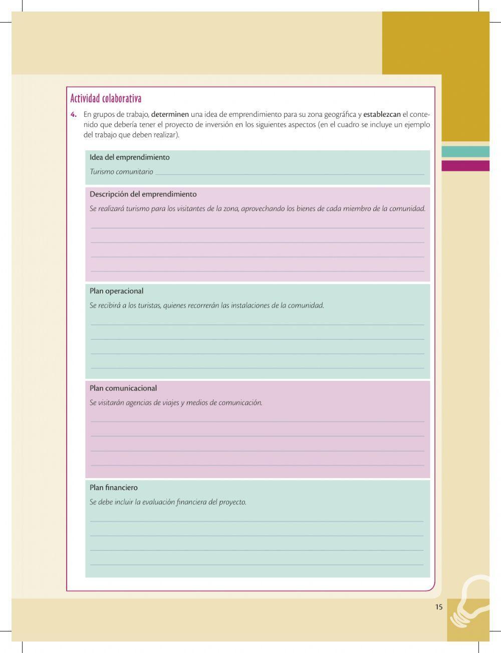 Taller emprendimiento 3ERO