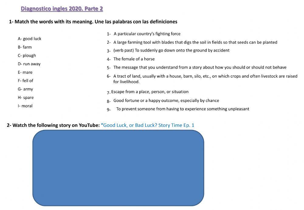 Good Luck Bad Luck Worksheet Live Worksheets good-luck-bad-luck-worksheet-live-worksheets