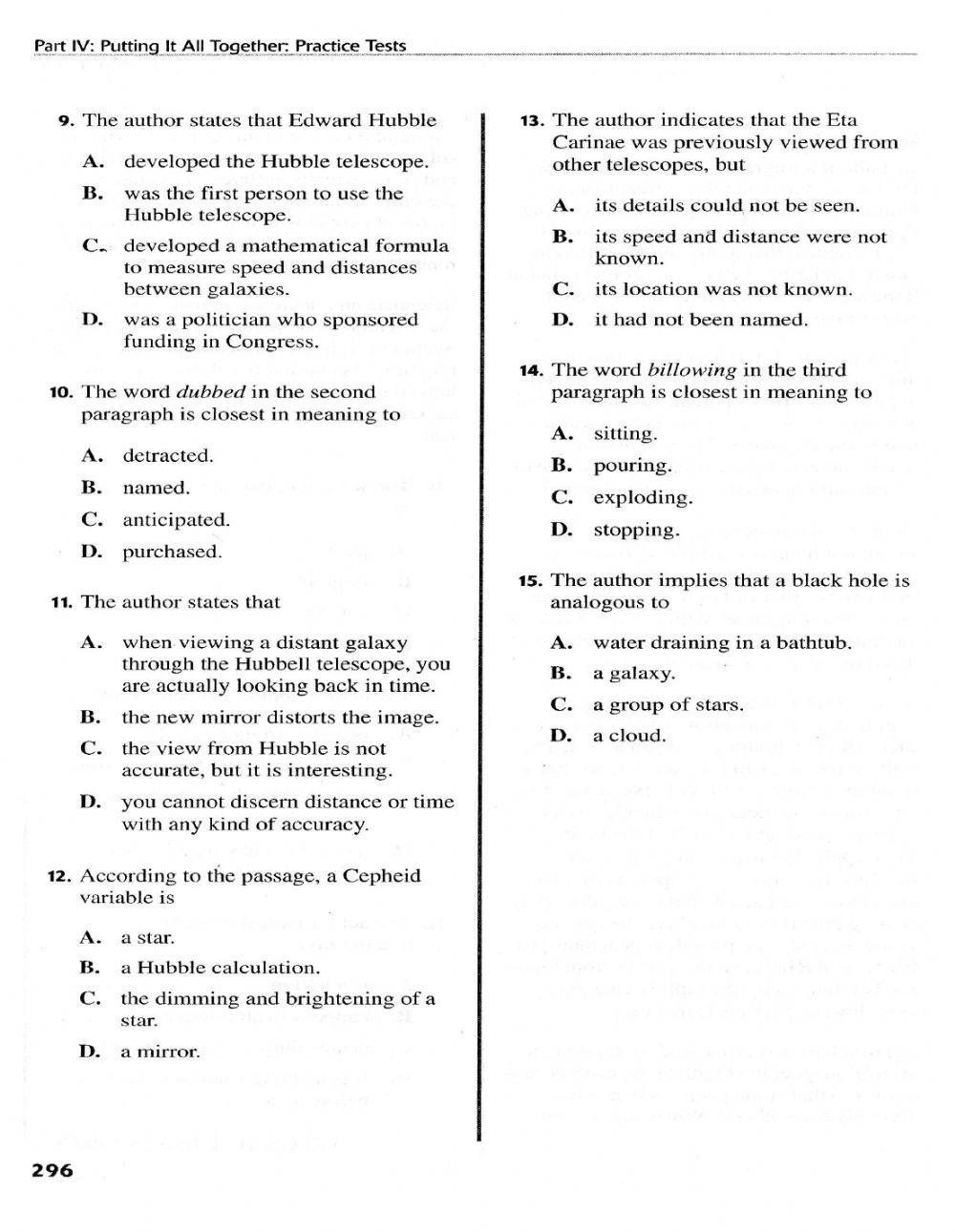 Esli Toefl 2. Reading Section 2020