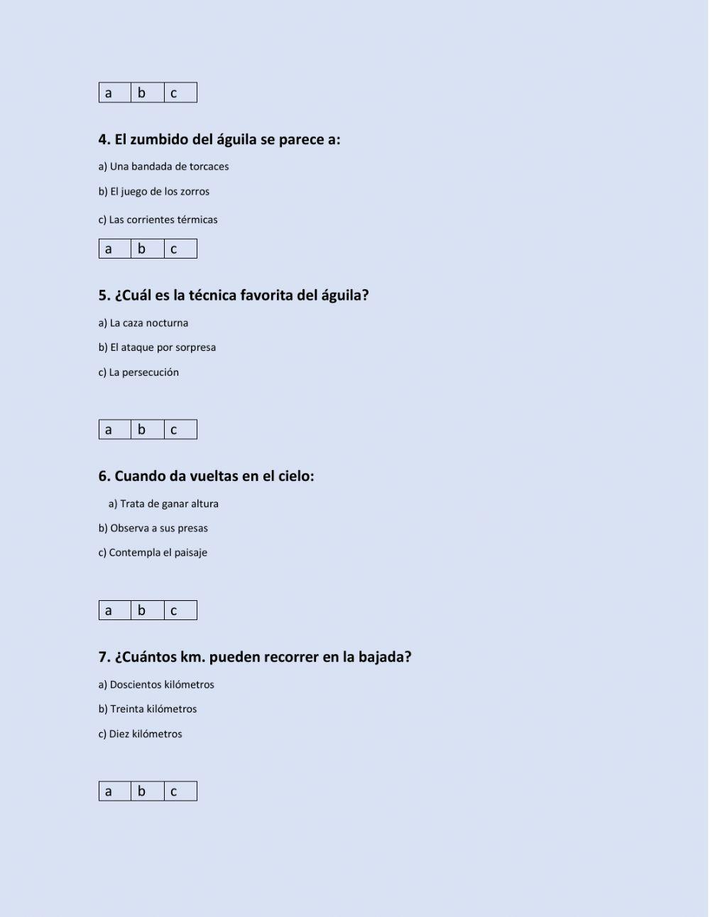 Comprensión de textos