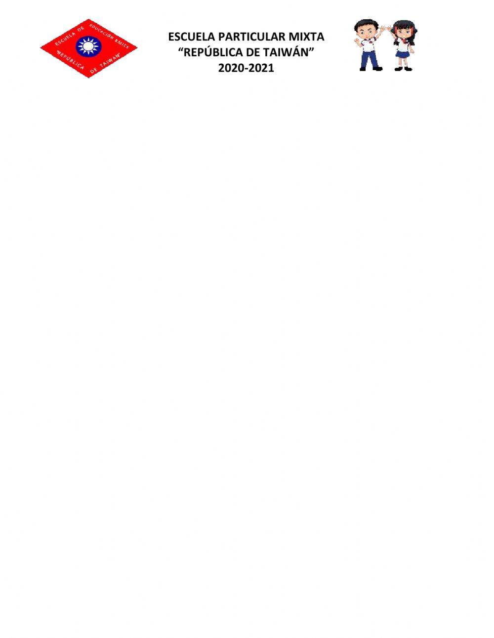 Examen medio natural y cultural