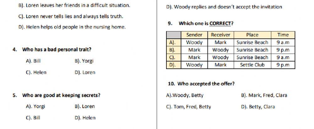 Unit 1 online pilot exam