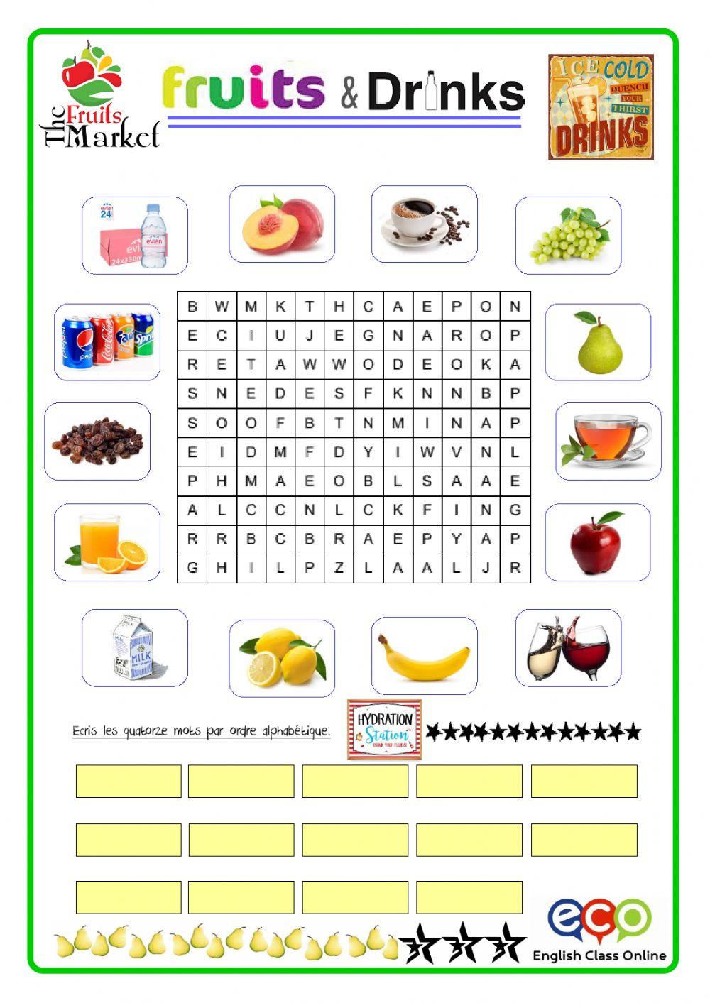 Pad28 Fruit & Drinks