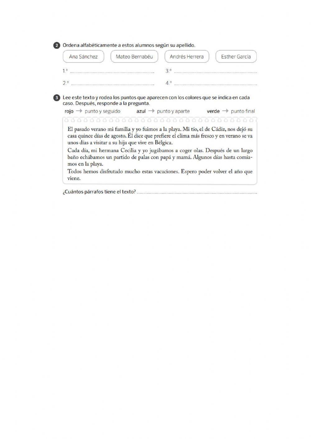 Examen tema 1 lengua