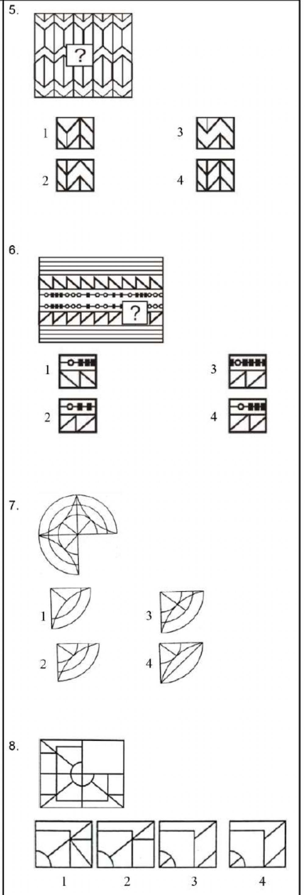 Nmms-Mat-COMPLETE THE MISSING PART OF THE IMAGE