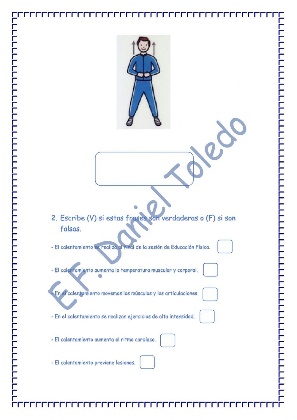 El calentamiento en Educación Física