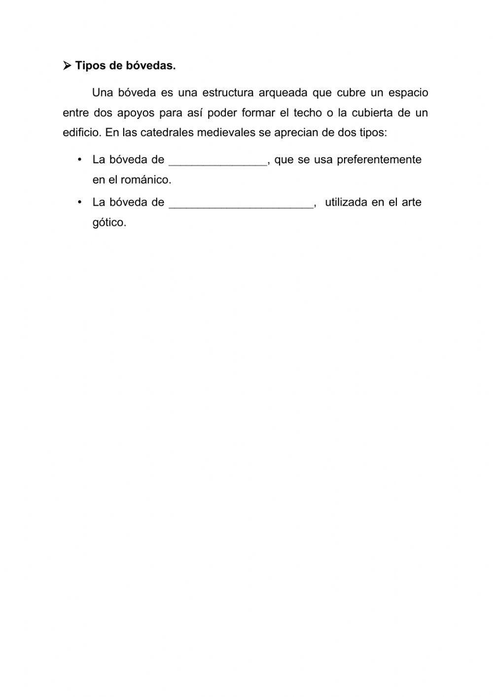 La arquitectura medieval