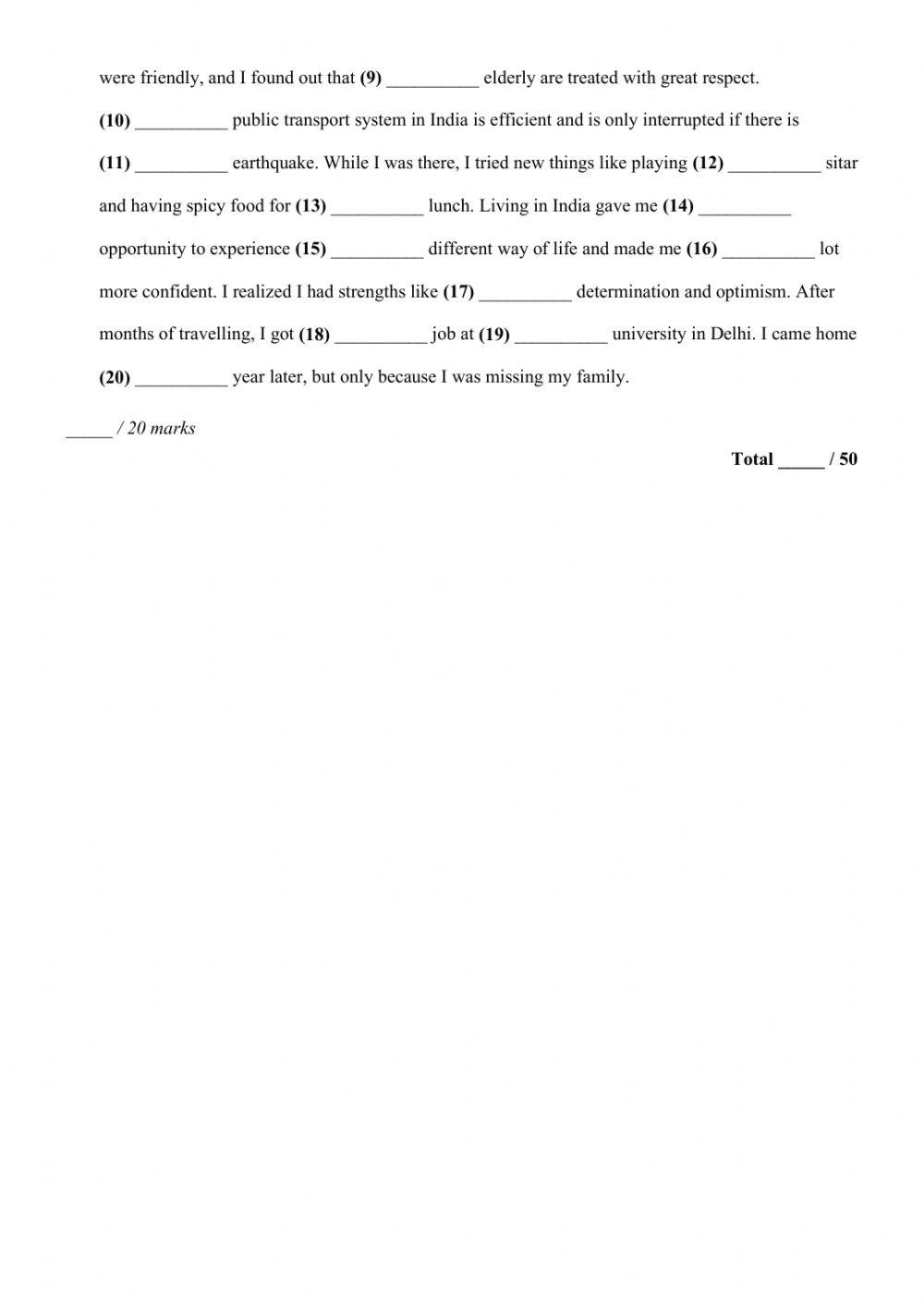 B2 First - Unit Test 12