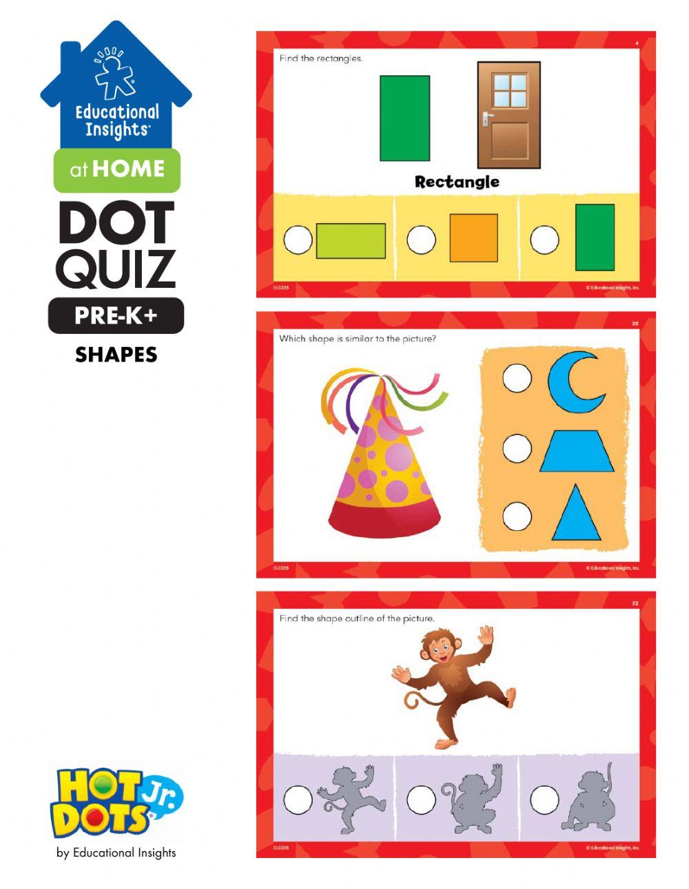 Educational Insights works- figuras geometricas