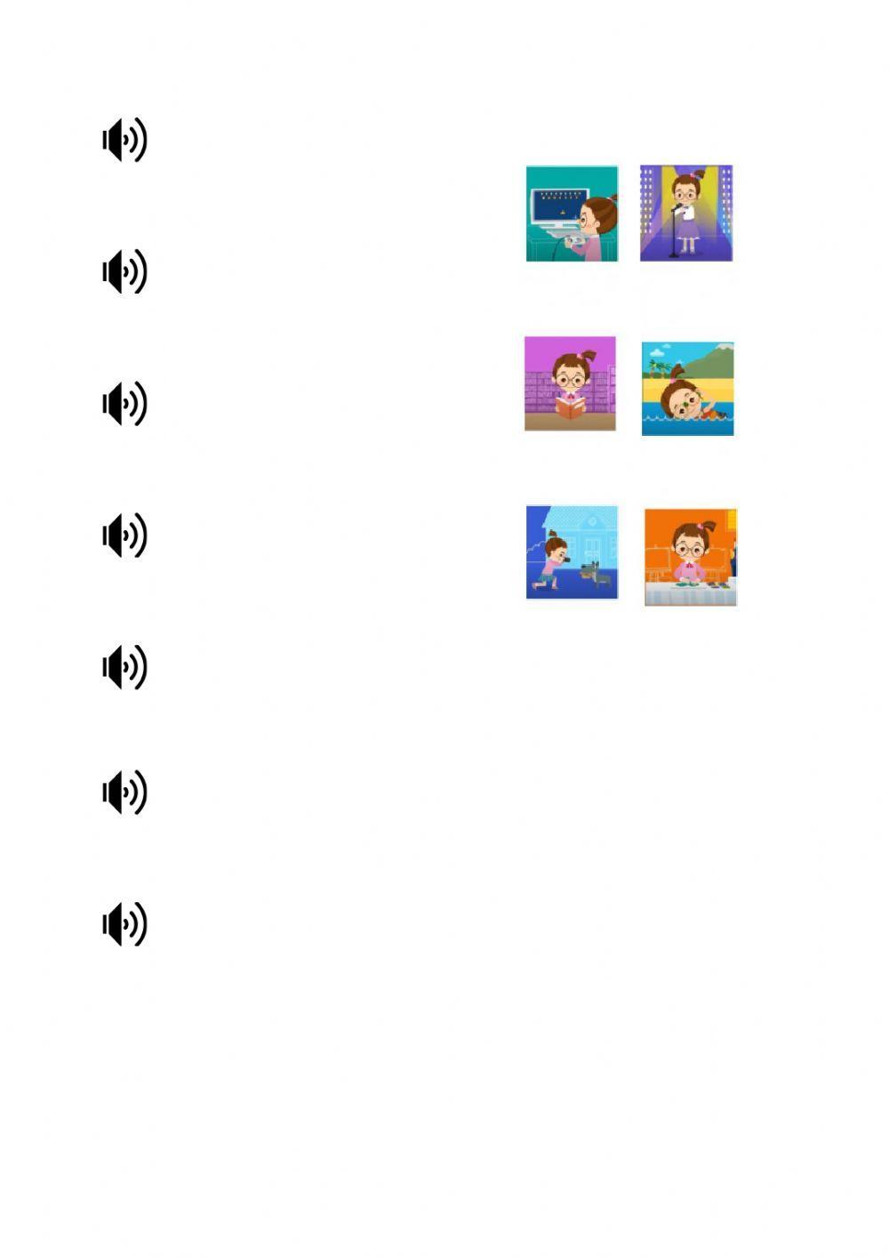 Hobbies and interests