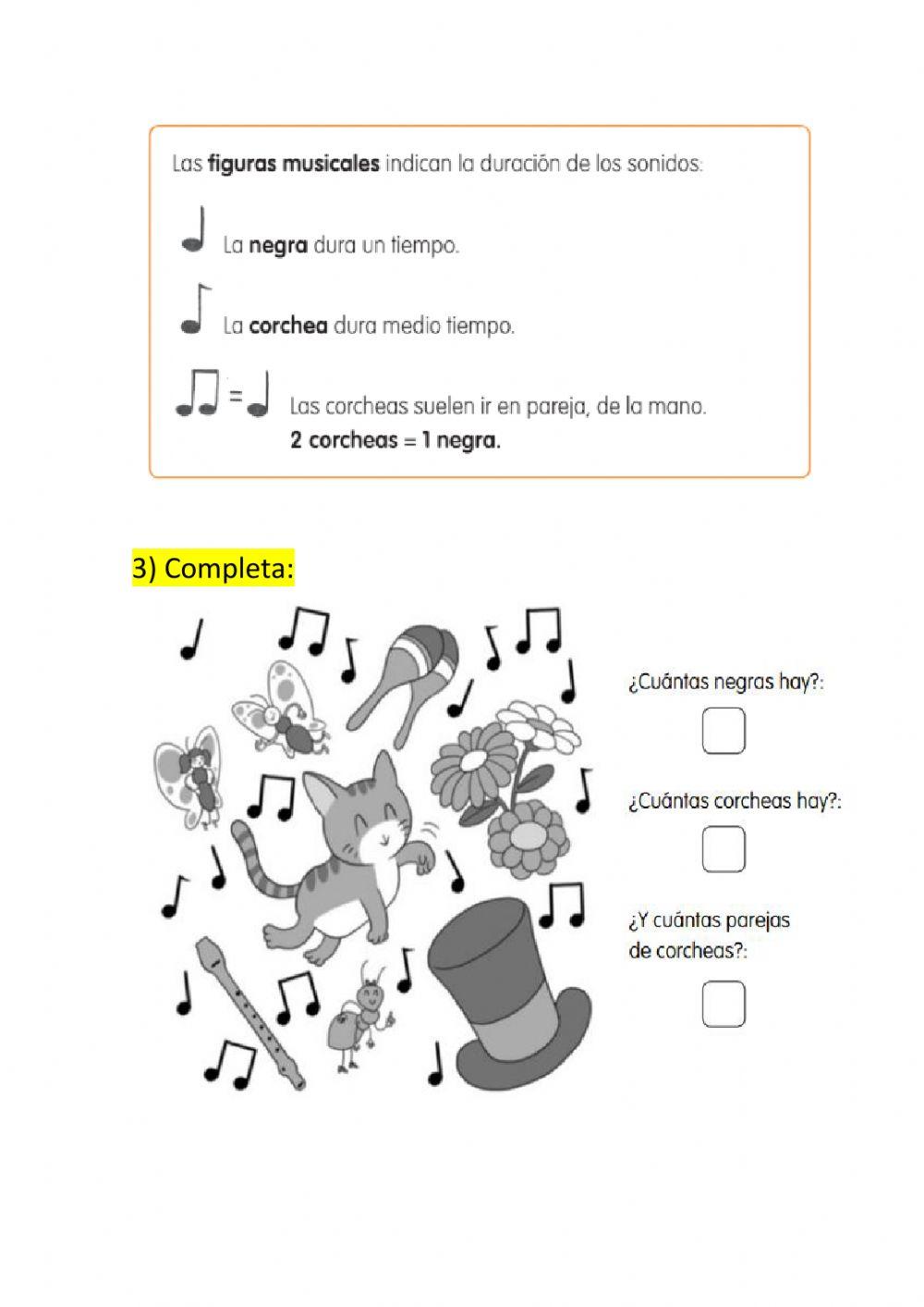 Instrumentos y notas