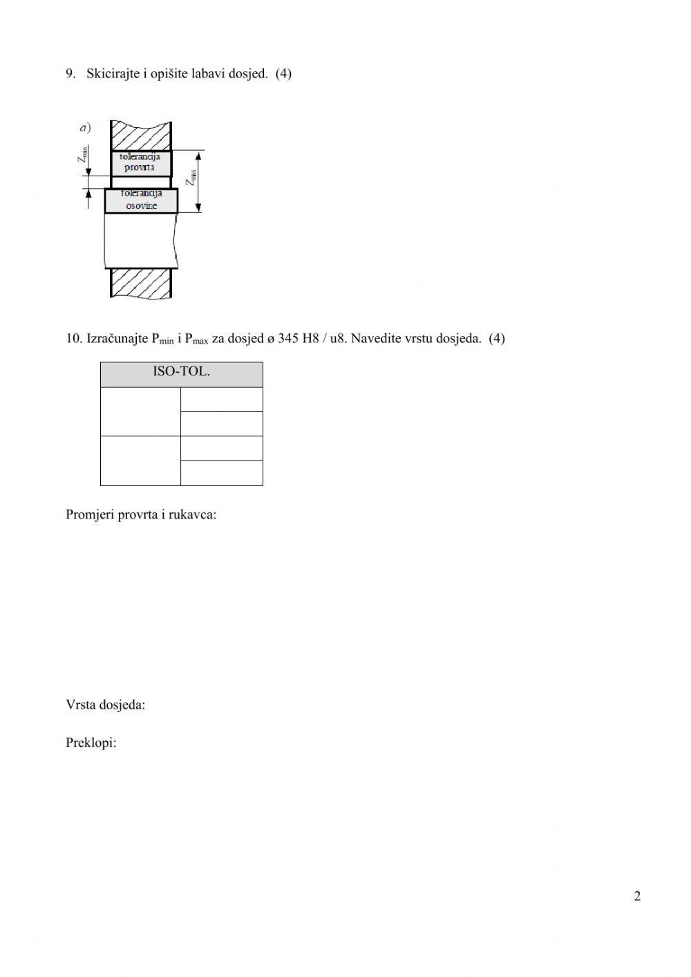 Vježba i ponavljanje za 1. pismeni ispit