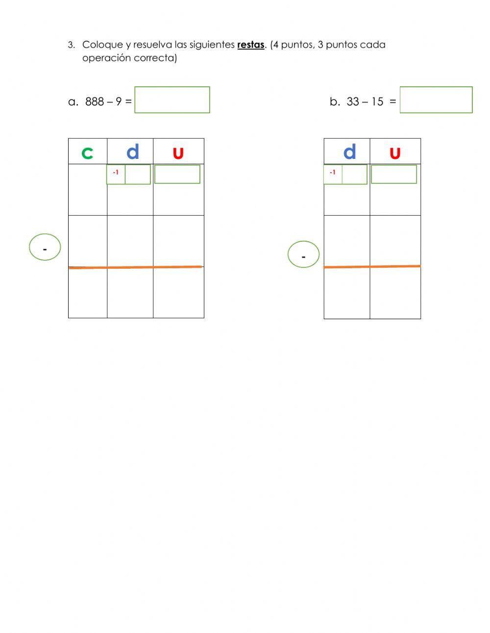 Prueba Corta 2 2º II SEMESTRE