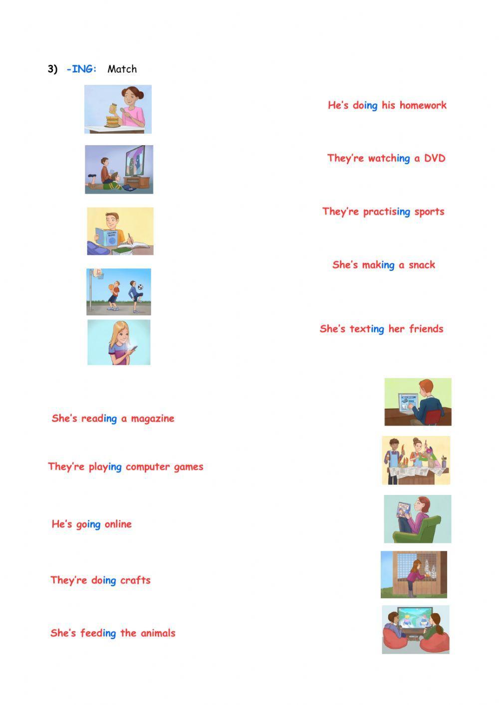 At the after-school club