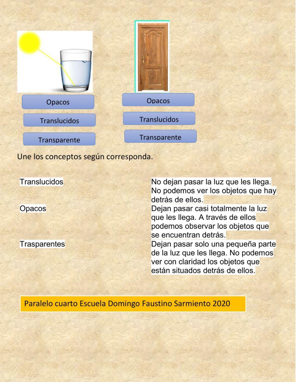 Caracteristicas de la luz