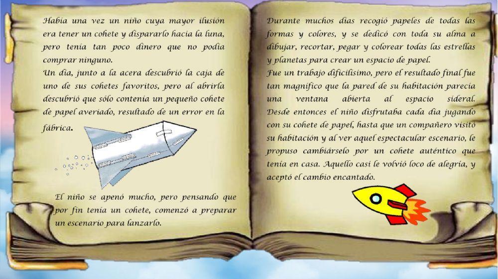El cohete de papel parte 2
