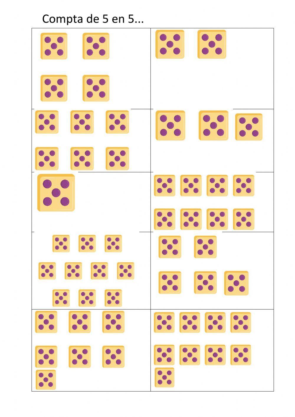 Construïm la taula del 5 PART 1