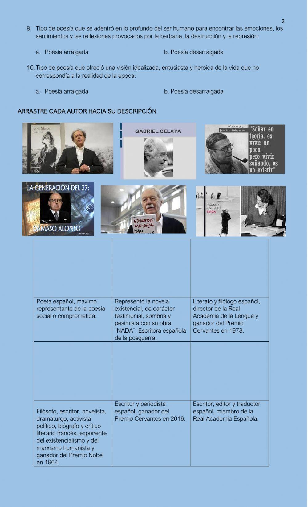 Literatura ontemporánea española