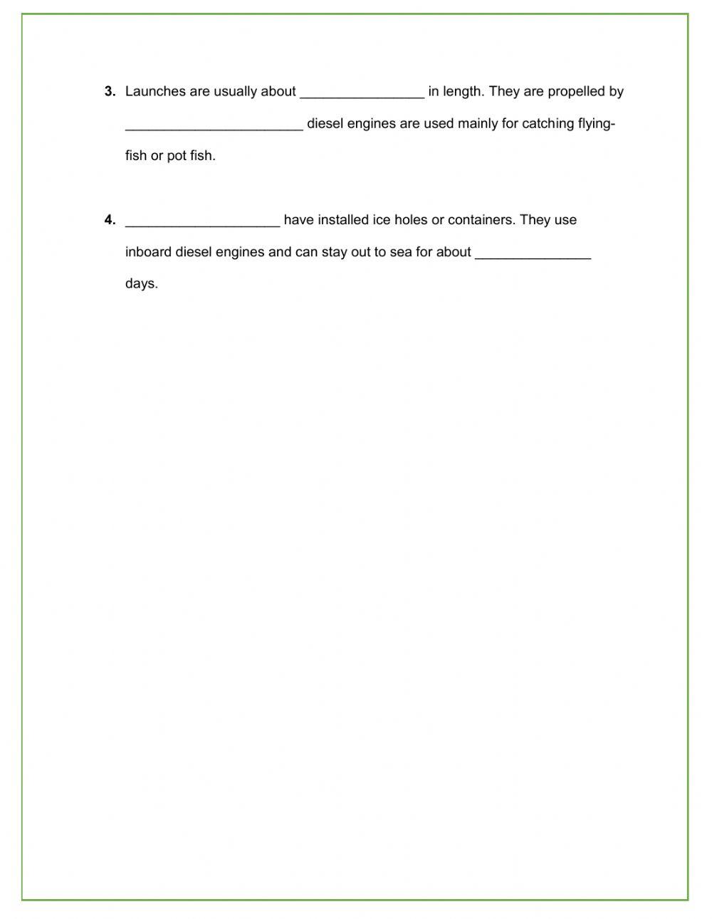 Fishing Methods and Vessels in Barbados