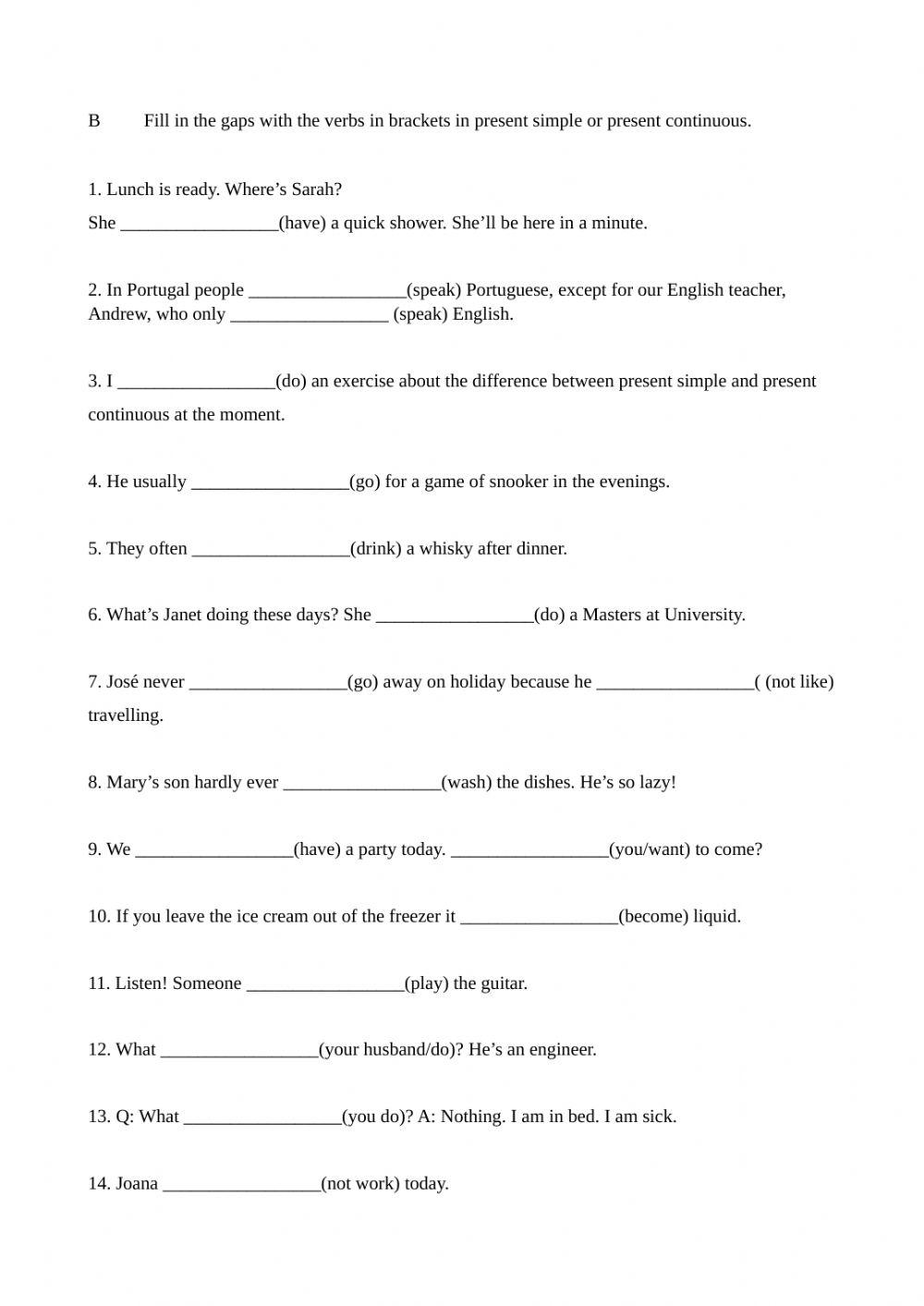 J3 Present Simple Continuous Review Worksheet Live Worksheets j3-present-simple-continuous-review-worksheet-live-worksheets