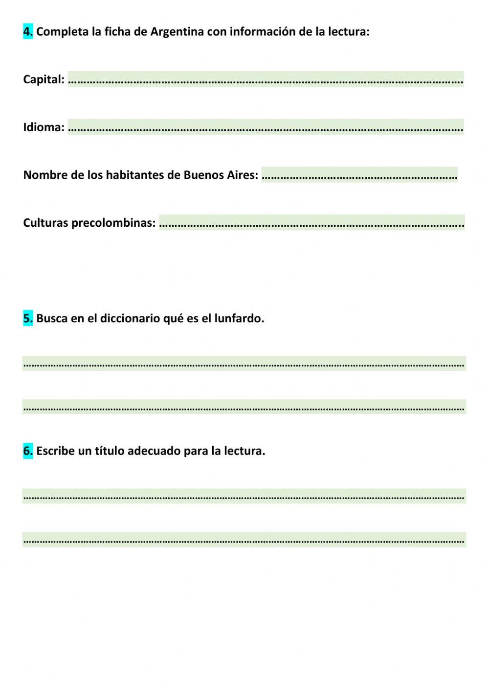 Ficha 6 LCL CL 5º EPO