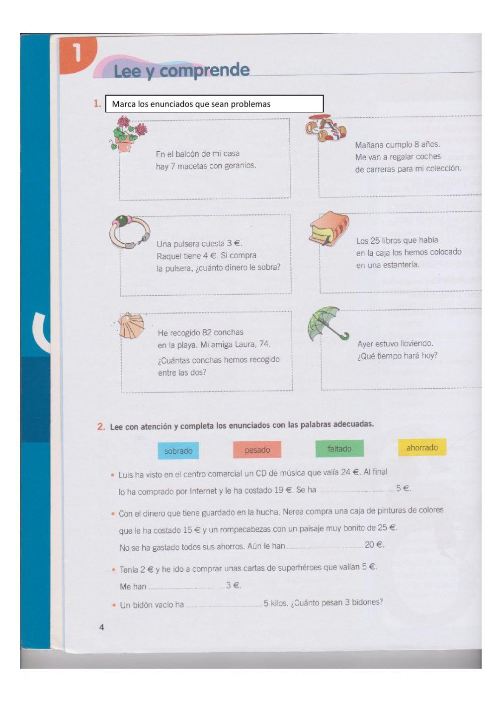 Comprensión de problemas