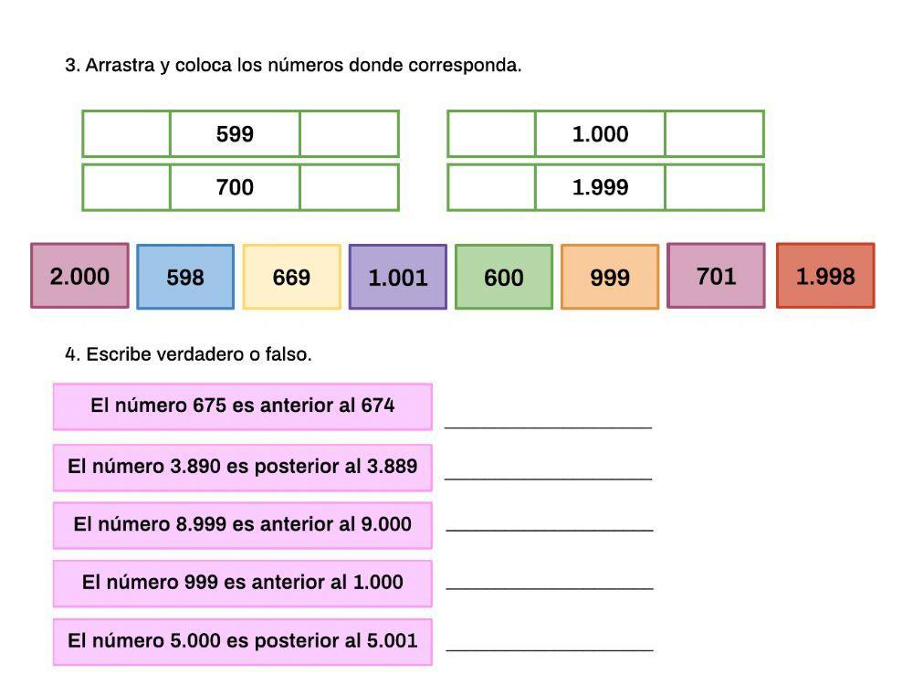 Anterior y posterior