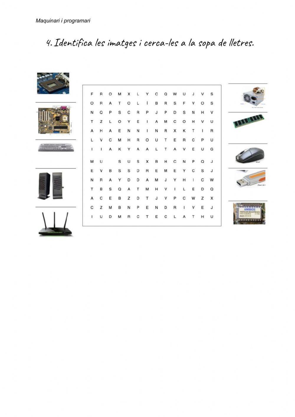 Maquinari programari part I