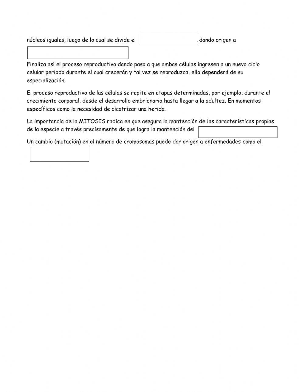 Generalidades de reproducción celular