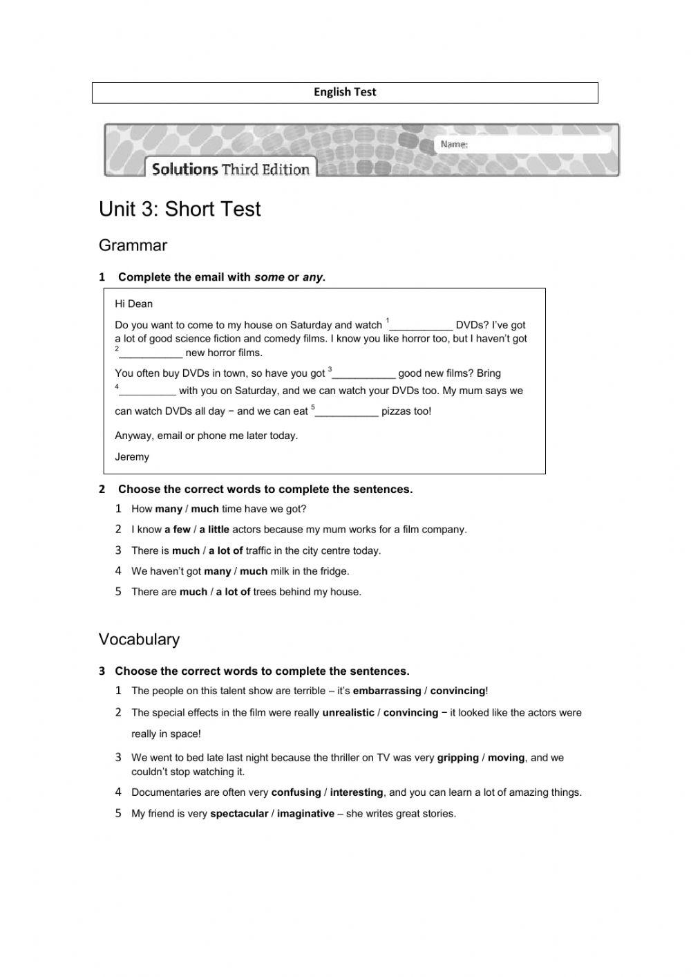 Films and TV programmes- Quantity