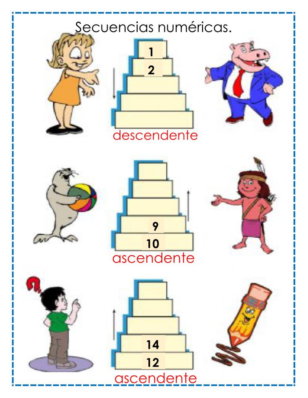 Secuencias numéricas