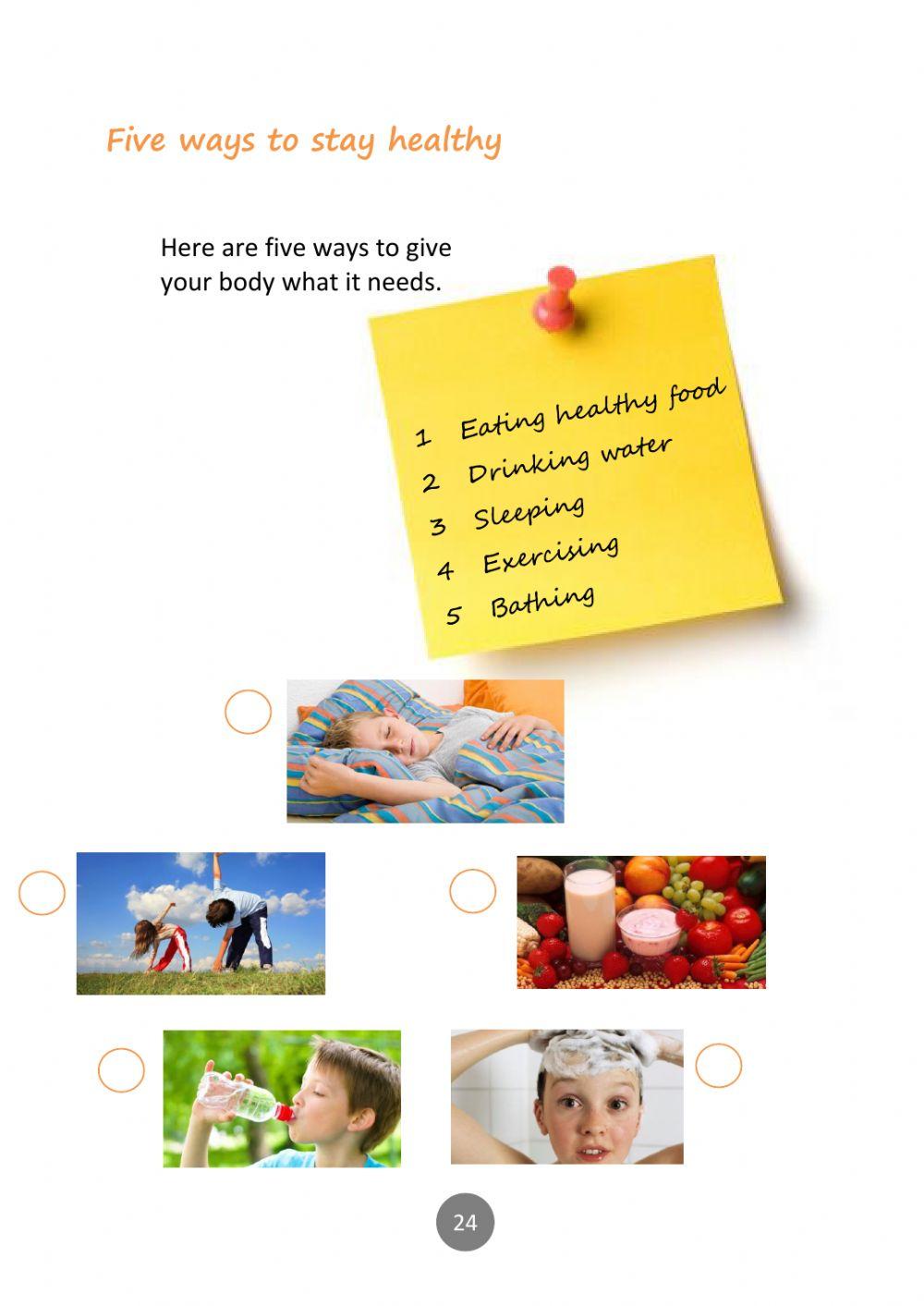 Five ways to stay Healthy Part 1