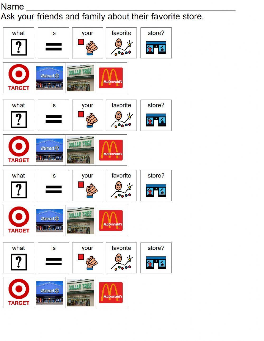 Favorite Story Survey Questions