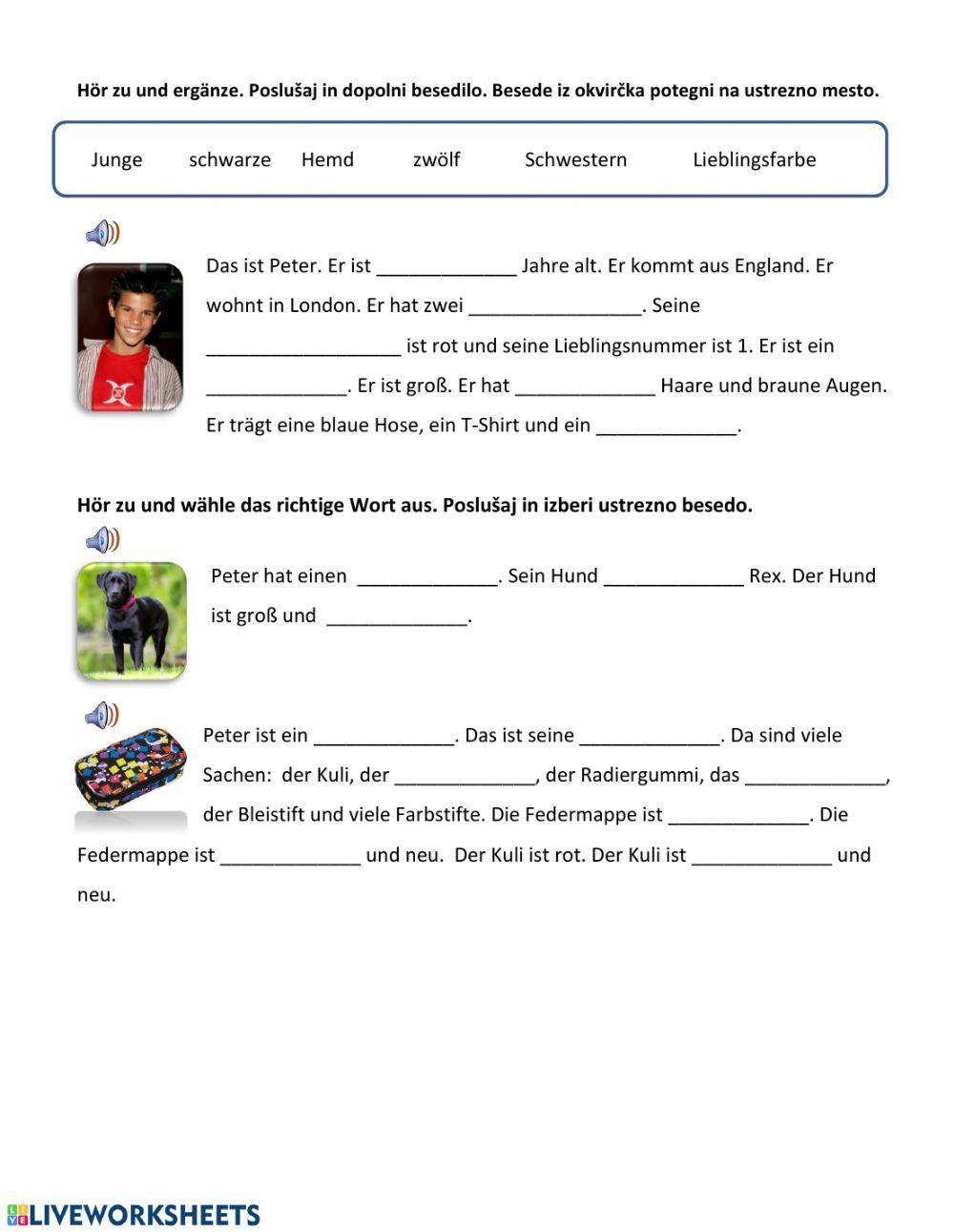 Das bin ich und meine Freunde