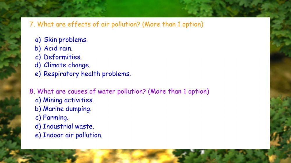 Technology and conservation of environment.