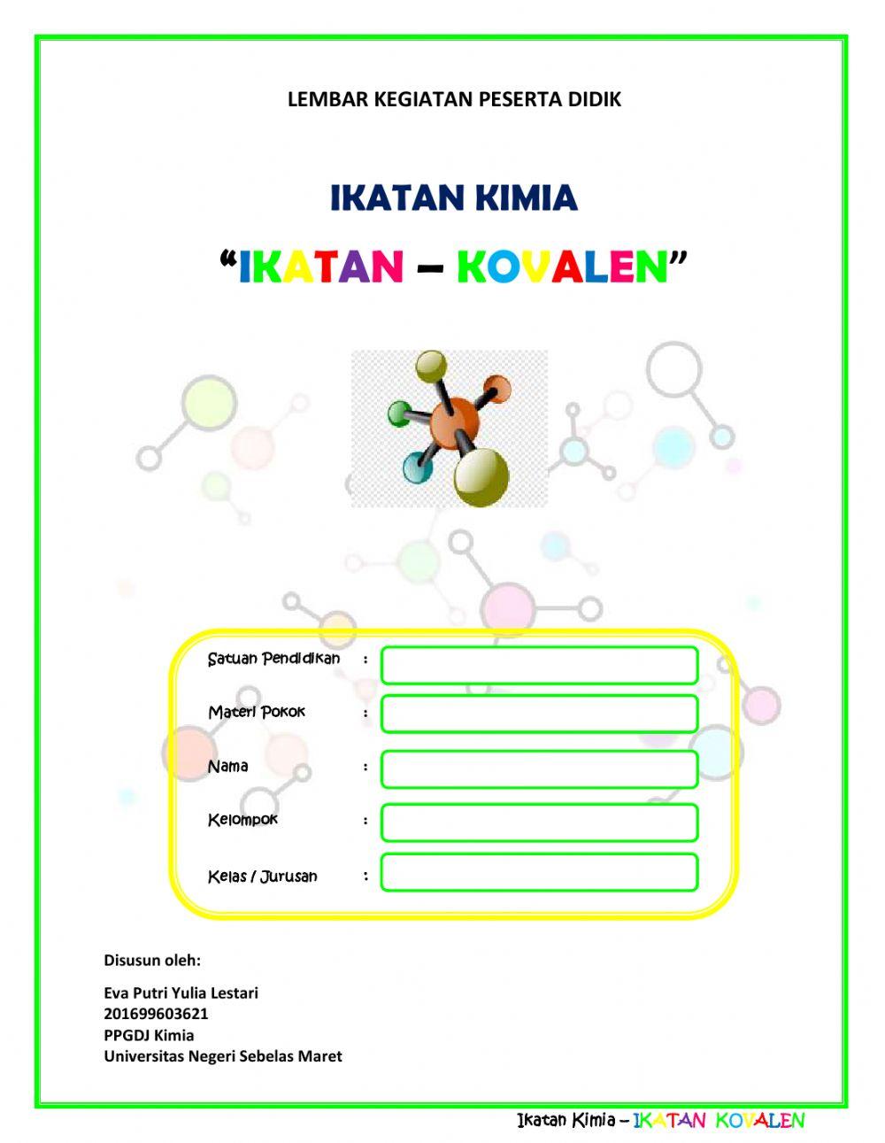 LKPD Materi Ikatan Kimia