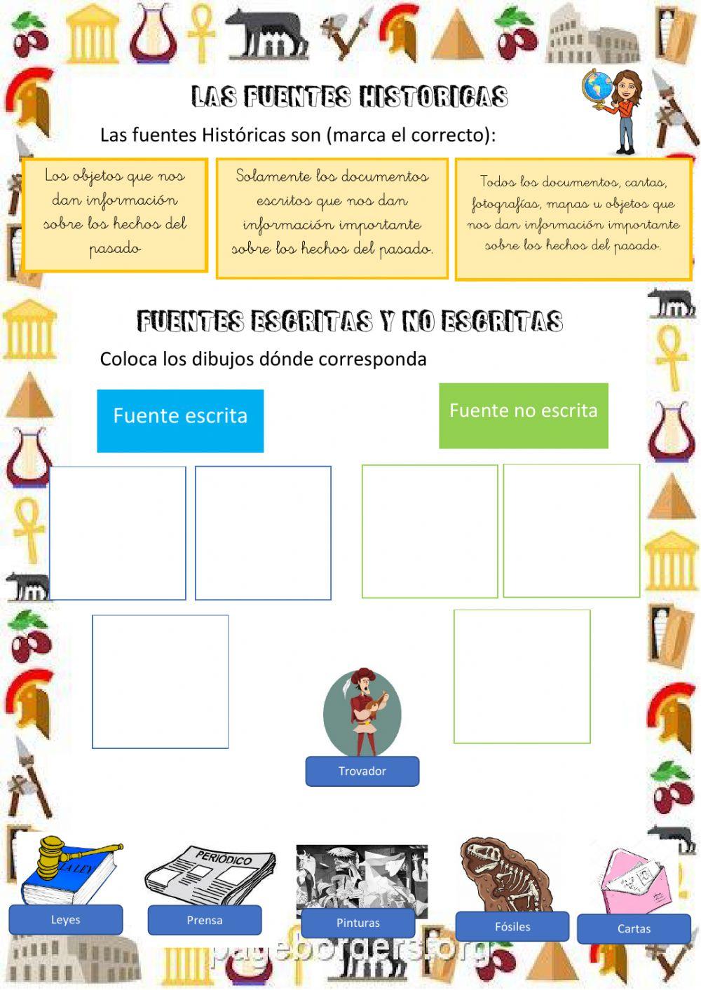 Historia y fuentes históricas
