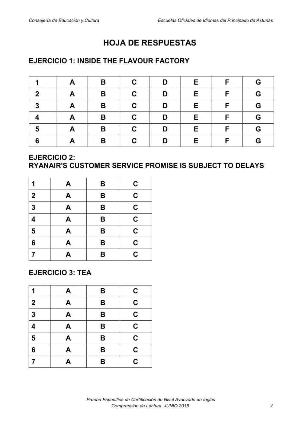 B2 reading test educastur jun 2016