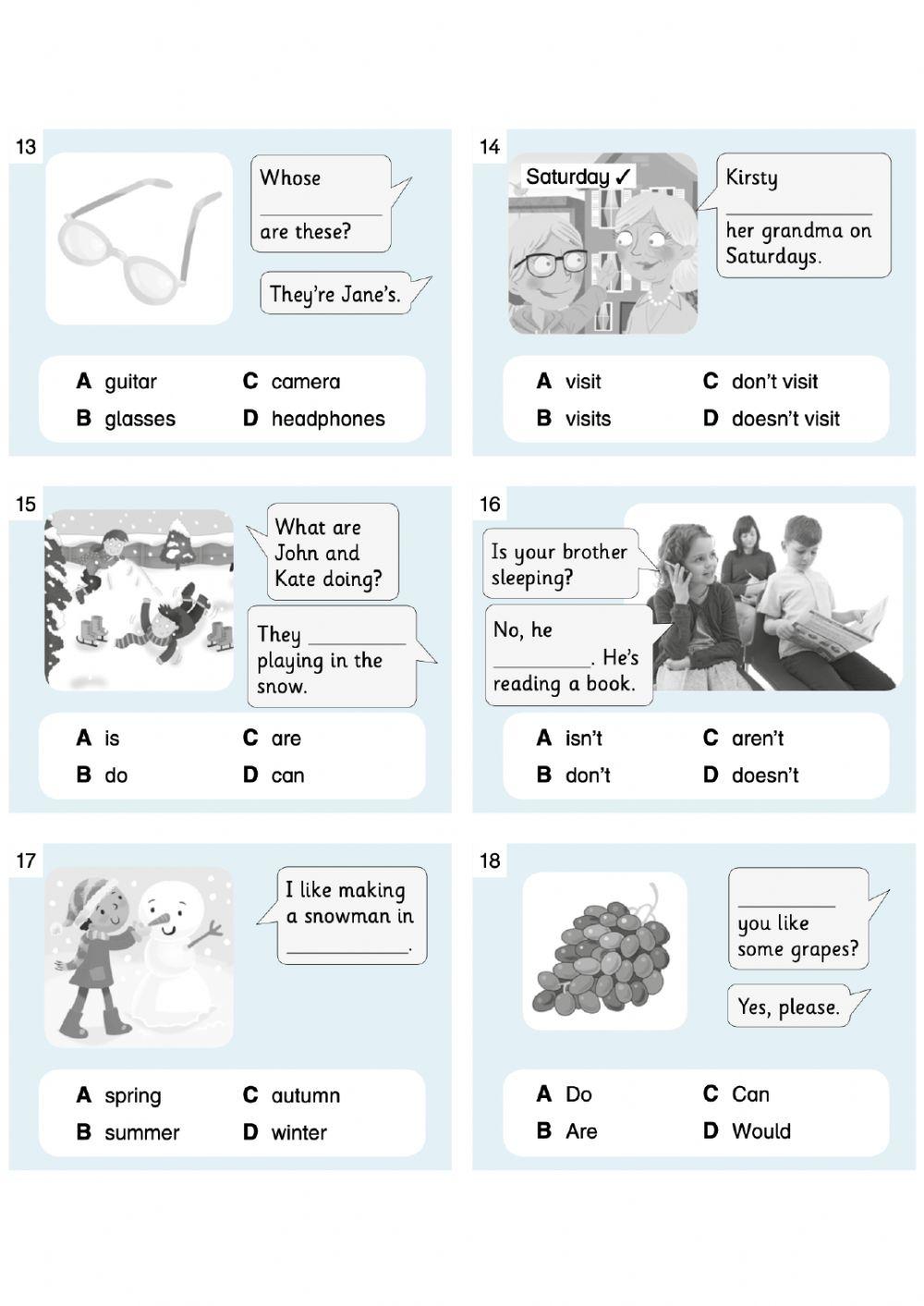 YWIES AS Placement Test