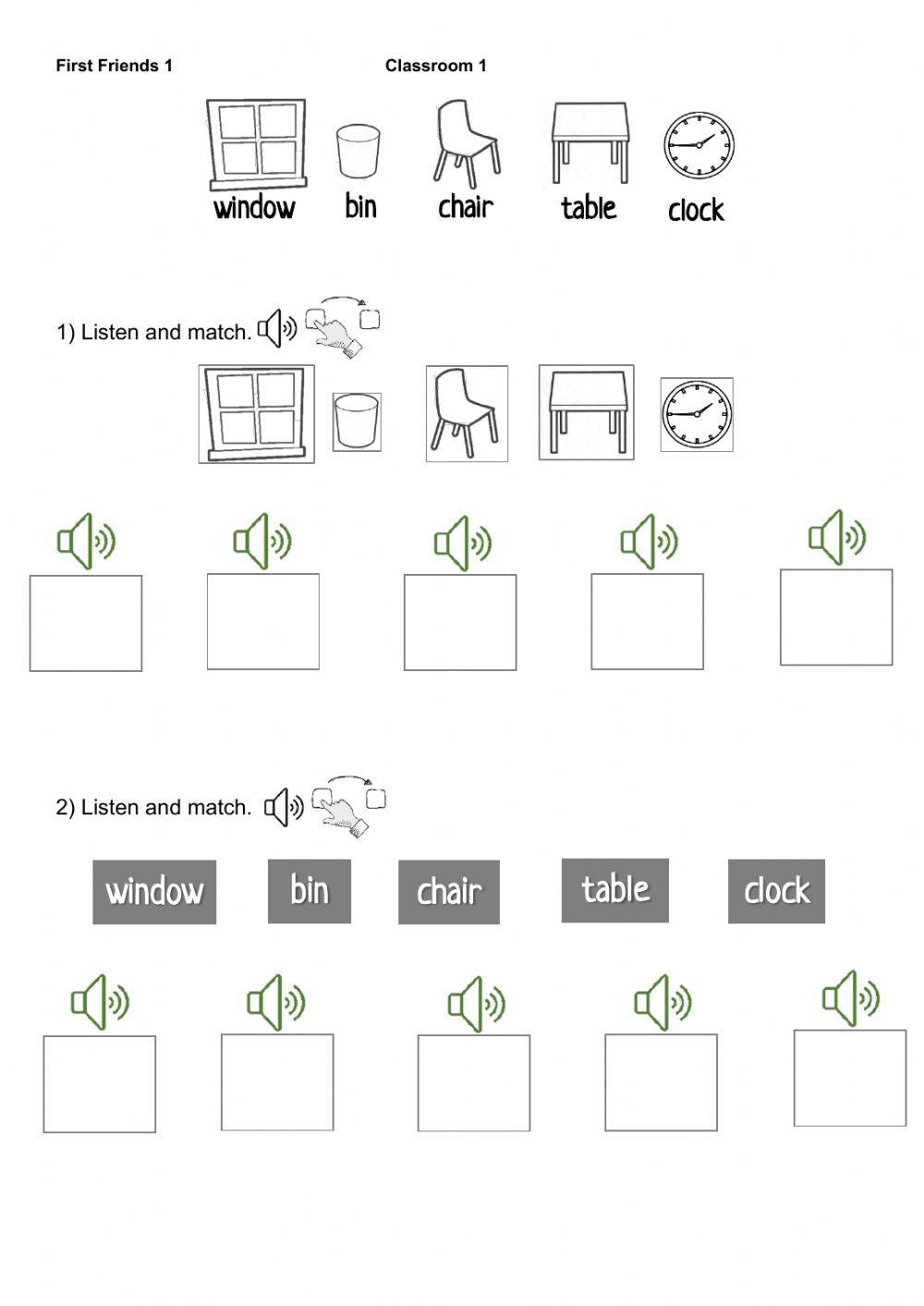 First Friends 1 - Classroom 1