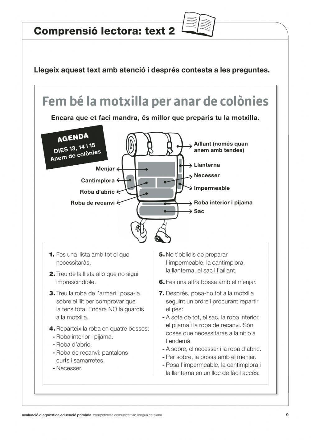 Ens fem la Motxilla Ens fem la Motxilla