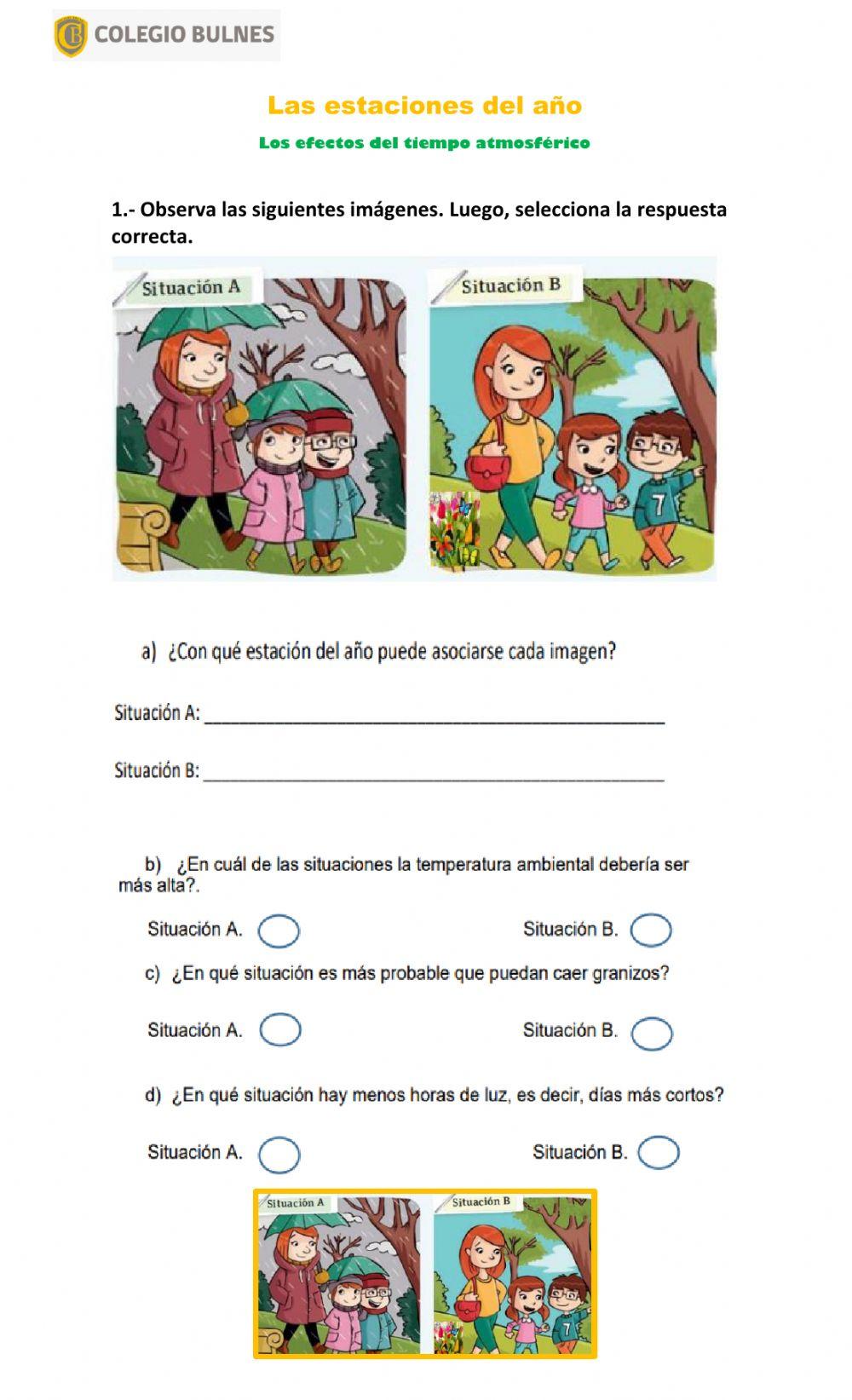 Las estaciones del año