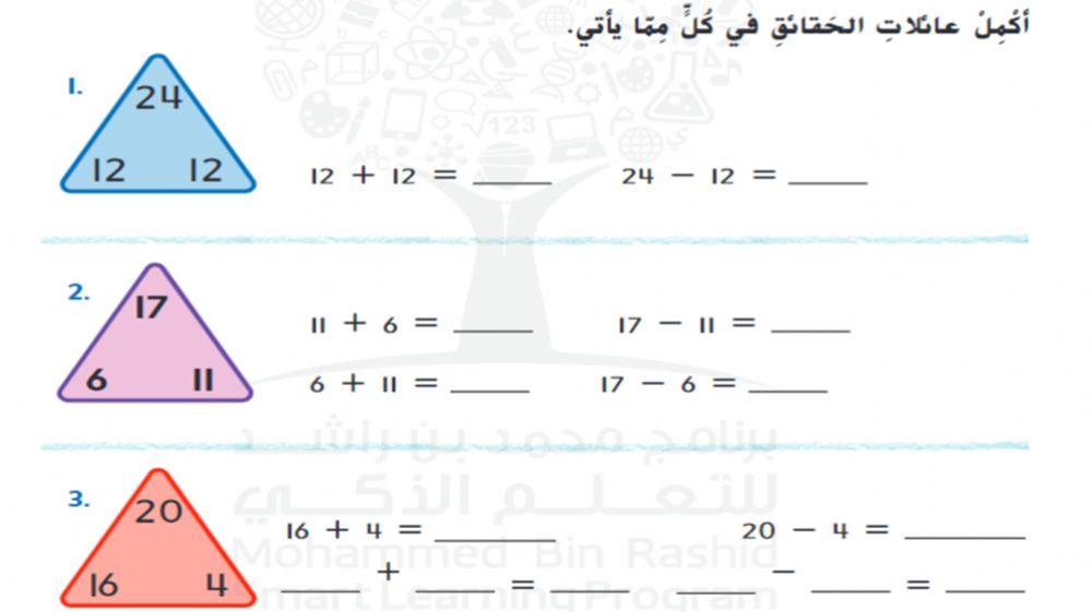 الحقائق العوائل