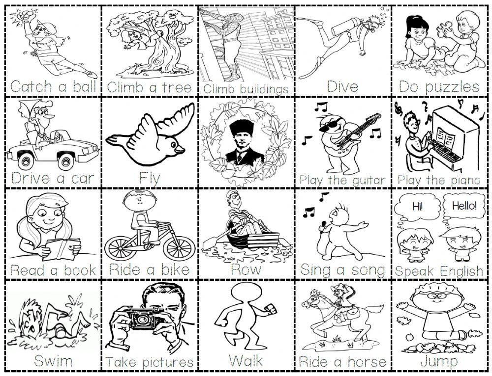 4.3. Cartoon Characters - Action Verbs