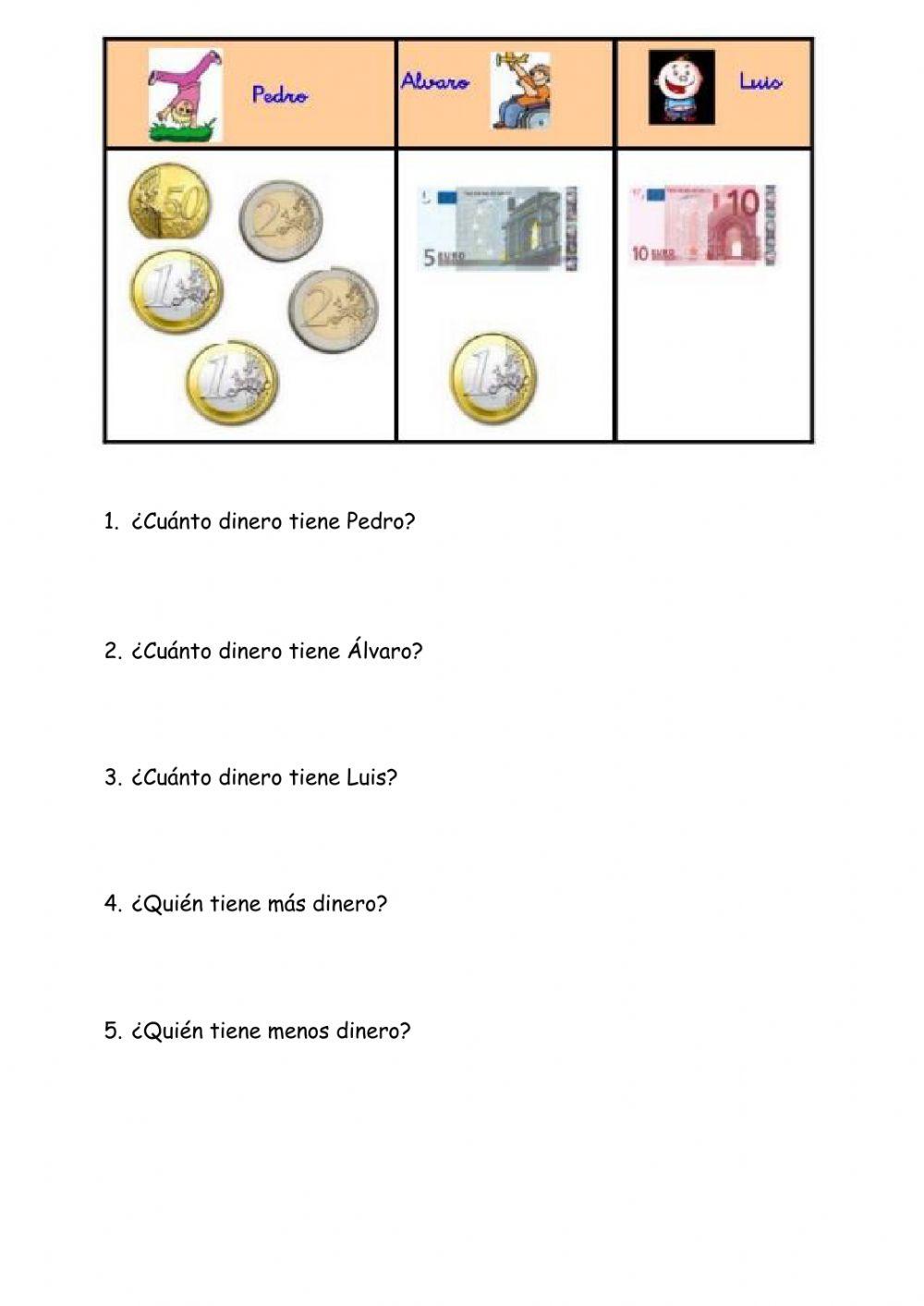 Monedas y billetes 2