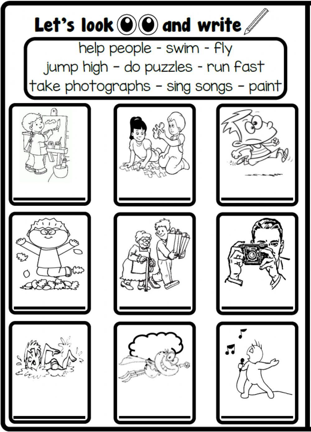 4.3. Cartoon Characters - Action Verbs