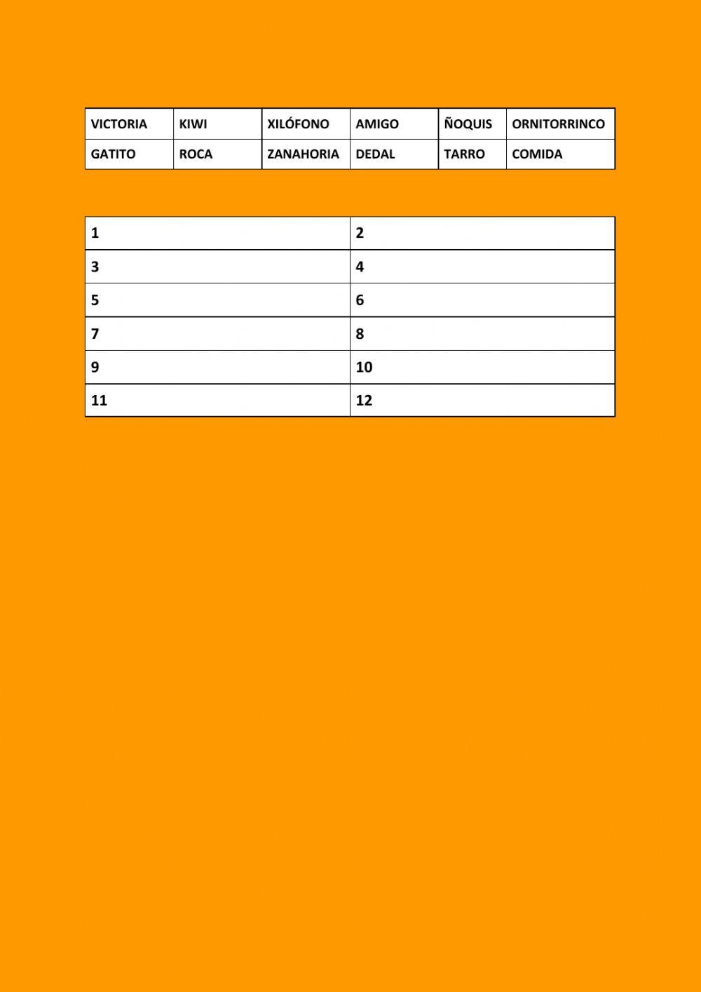 Ordena alfabeticamente